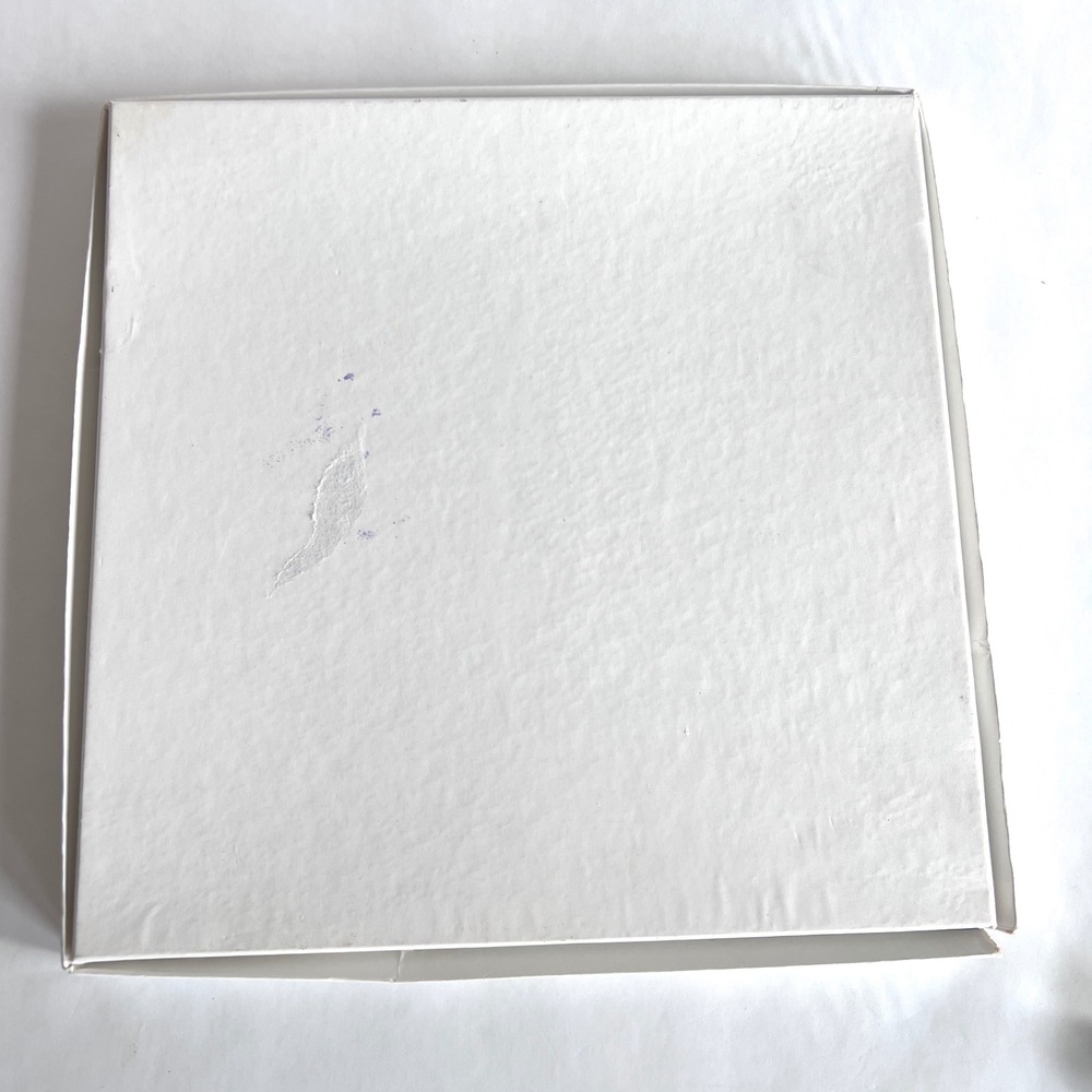 Marshall Field Linen Lace Trim Fingertip Towels Set of 3 Boxed Vintage Pastel - Picture 5 of 7
